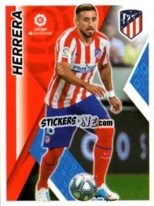 Cromo Herrera - Liga 2019-2020. South America
 - Panini