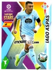 Sticker Iago Aspas - Liga 2019-2020. South America
 n. 291 - Panini