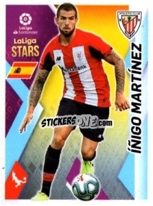 Sticker Íñigo Martínez - Liga 2019-2020. South America
 - Panini