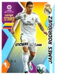 Sticker James Rodríguez - Liga 2019-2020. South America
 - Panini