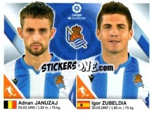 Sticker Januzaj / Zubeldia - Liga 2019-2020. South America
 n. 228 - Panini