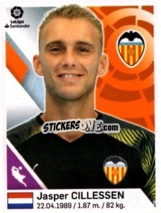 Sticker Jasper Cillessen - Liga 2019-2020. South America
 - Panini