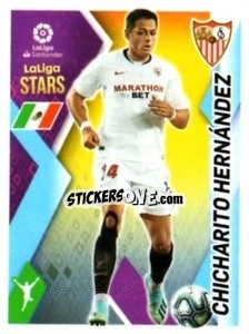 Sticker Javier Hernández - Liga 2019-2020. South America
 - Panini