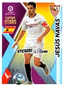 Sticker Jesus Navas - Liga 2019-2020. South America
 n. 256 - Panini