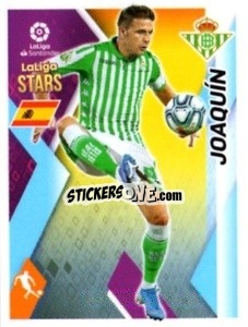 Figurina Joaquín Sánchez - Liga 2019-2020. South America
 - Panini