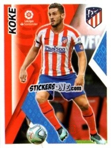 Sticker Koke - Liga 2019-2020. South America
 n. 32 - Panini