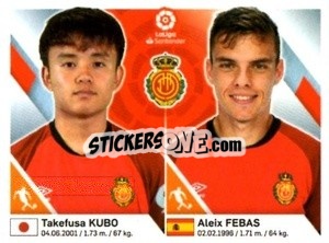 Cromo Kubo / Febas - Liga 2019-2020. South America
 n. 216 - Panini