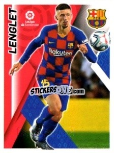 Sticker Lenglet - Liga 2019-2020. South America
 - Panini