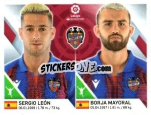 Sticker Leon / Mayoral - Liga 2019-2020. South America
 - Panini