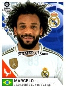 Sticker Marcelo - Liga 2019-2020. South America
 n. 83 - Panini