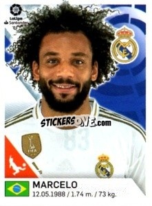 Sticker Marcelo - Liga 2019-2020. South America
 - Panini