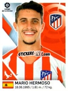 Sticker Mario Hermoso - Liga 2019-2020. South America
 n. 7 - Panini