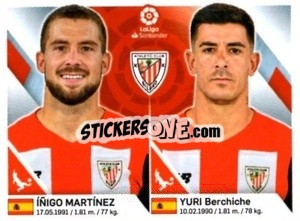 Sticker Martinez / Berchiche - Liga 2019-2020. South America
 - Panini