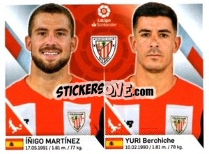 Sticker Martinez / Berchiche - Liga 2019-2020. South America
 n. 161 - Panini