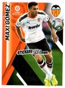 Sticker Maxi Gomez - Liga 2019-2020. South America
 n. 151 - Panini
