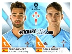 Figurina Mendez / Suarez - Liga 2019-2020. South America
 - Panini