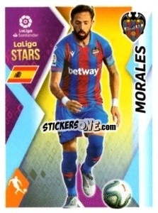 Figurina Morales - Liga 2019-2020. South America
 - Panini