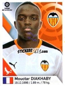 Sticker Mouctar Diakhaby - Liga 2019-2020. South America
 n. 121 - Panini