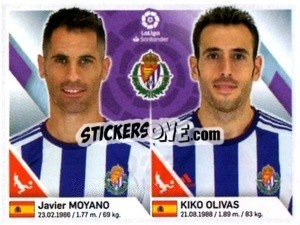 Sticker Moyano / Olivas - Liga 2019-2020. South America
 - Panini