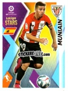 Sticker Muniain - Liga 2019-2020. South America
 - Panini