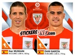 Sticker Muniain / García - Liga 2019-2020. South America
 - Panini