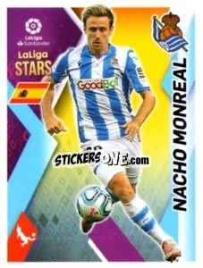 Sticker Nacho Monreal - Liga 2019-2020. South America
 n. 267 - Panini