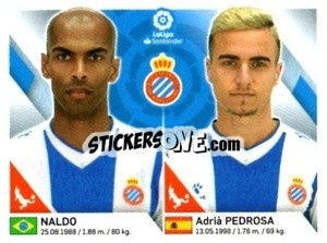 Sticker Naldo / Pedrosa - Liga 2019-2020. South America
 - Panini