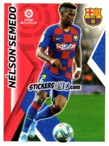 Sticker Nelson Semedo - Liga 2019-2020. South America
 - Panini