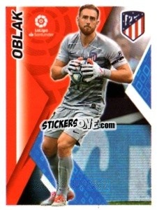 Sticker Oblak - Liga 2019-2020. South America
 n. 25 - Panini