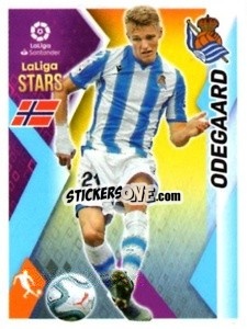 Sticker Odegaard - Liga 2019-2020. South America
 n. 286 - Panini