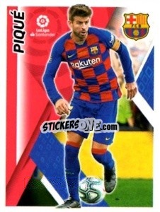 Sticker Piqué - Liga 2019-2020. South America
 n. 65 - Panini