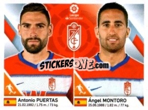Sticker Puertas / Montoro - Liga 2019-2020. South America
 - Panini