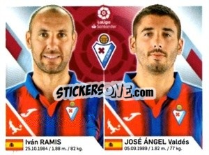 Sticker Ramis / Valdes - Liga 2019-2020. South America
 - Panini