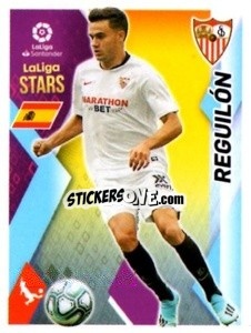 Sticker Reguilon - Liga 2019-2020. South America
 - Panini