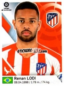 Sticker Renan Lodi - Liga 2019-2020. South America
 - Panini
