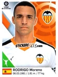 Sticker Rodrigo Moreno - Liga 2019-2020. South America
 - Panini