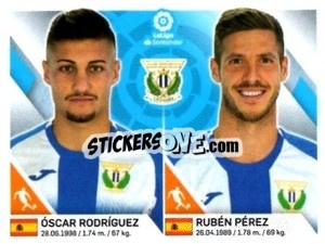 Figurina Rodriguez / Perez - Liga 2019-2020. South America
 - Panini