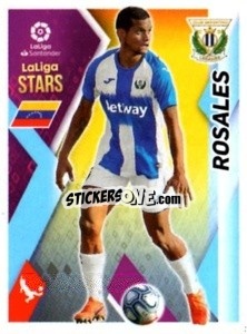 Cromo Rosales - Liga 2019-2020. South America
 n. 255 - Panini