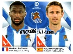 Sticker Sagnan / Monreal - Liga 2019-2020. South America
 - Panini