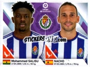 Sticker Salisu / Nacho - Liga 2019-2020. South America
 - Panini