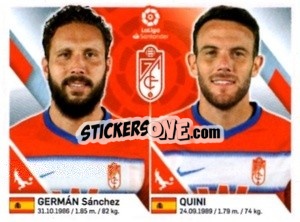 Sticker Sánchez / Quini - Liga 2019-2020. South America
 - Panini