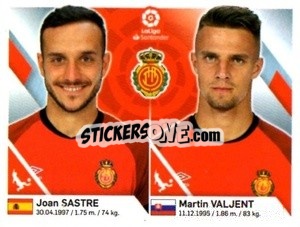 Sticker Sastre / Valjent - Liga 2019-2020. South America
 - Panini