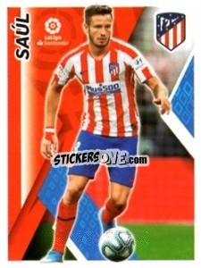 Sticker Saúl - Liga 2019-2020. South America
 - Panini