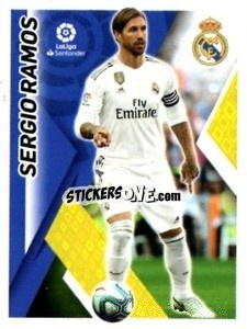 Sticker Sergio Ramos - Liga 2019-2020. South America
 n. 105 - Panini