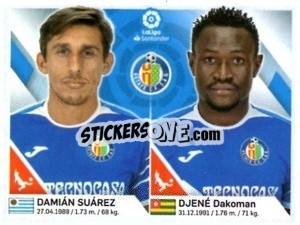 Sticker Suarez / Dakoman - Liga 2019-2020. South America
 n. 190 - Panini