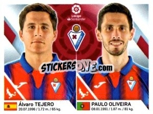 Sticker Tejero / Oliveira - Liga 2019-2020. South America
 - Panini