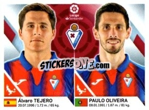 Figurina Tejero / Oliveira - Liga 2019-2020. South America
 n. 178 - Panini