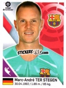 Cromo ter Stegen - Liga 2019-2020. South America
 n. 40 - Panini