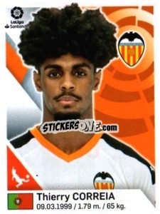 Sticker Thierry Correia - Liga 2019-2020. South America
 n. 118 - Panini