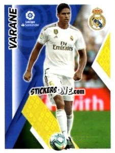 Sticker Varane - Liga 2019-2020. South America
 n. 104 - Panini
